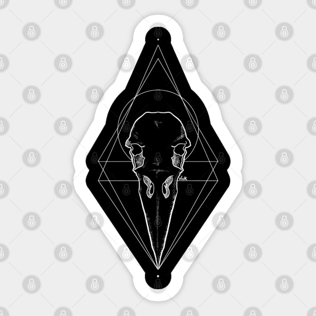 Nevermore Sticker by NerdsEyeView